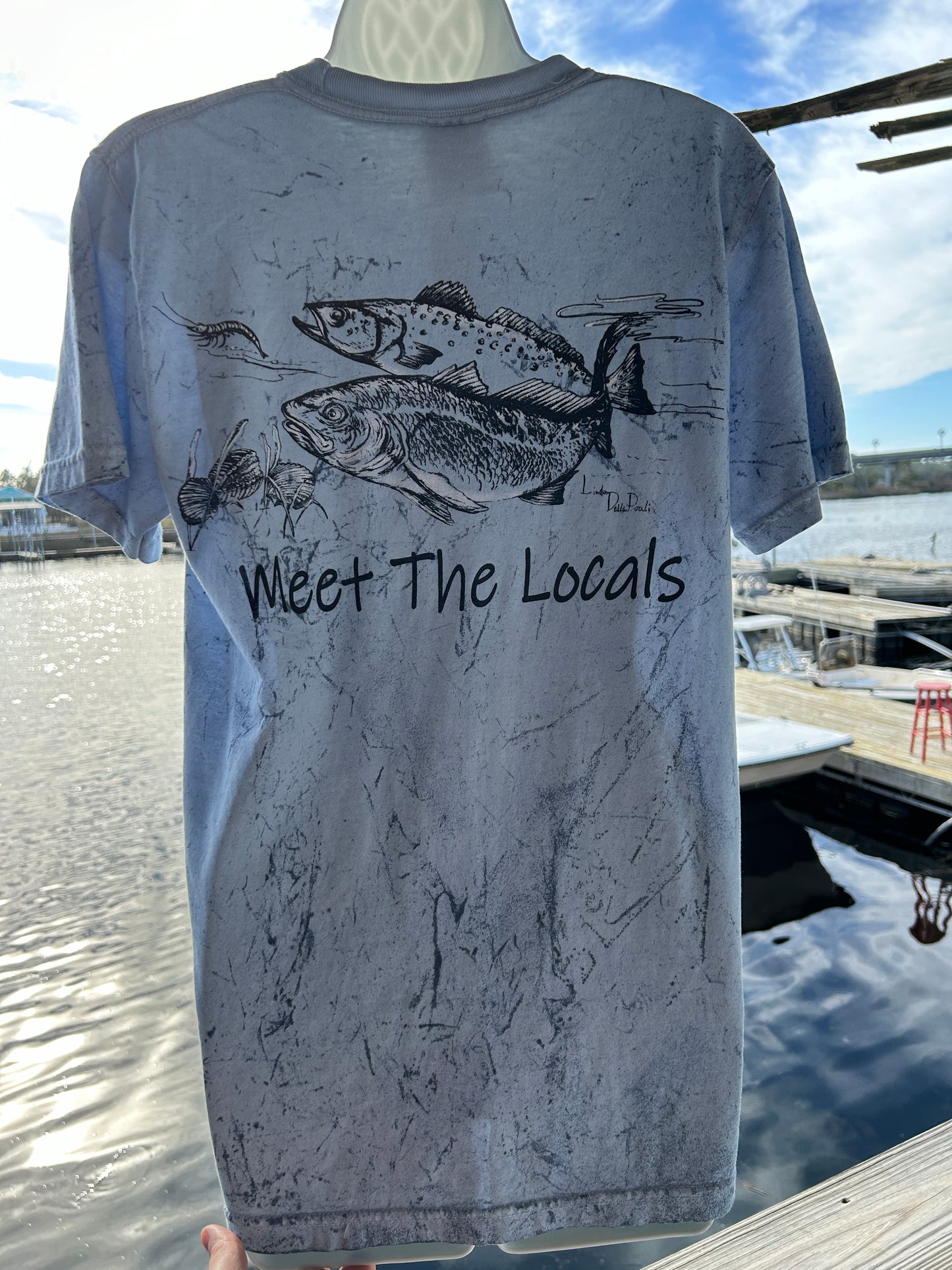 Comfort Color “Meet the locals” Steinhatchee Florida Tshirt