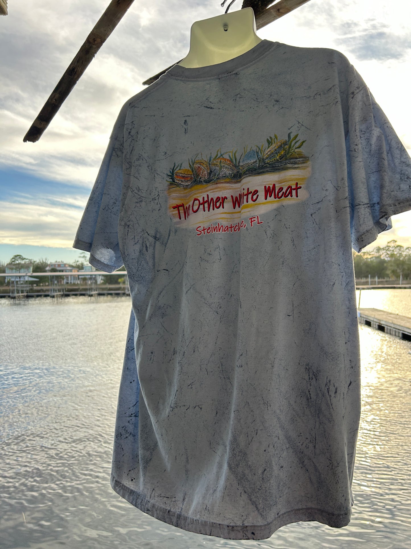 Comfort Colors “The Other White Meat” Steinhatchee Florida Tshirt