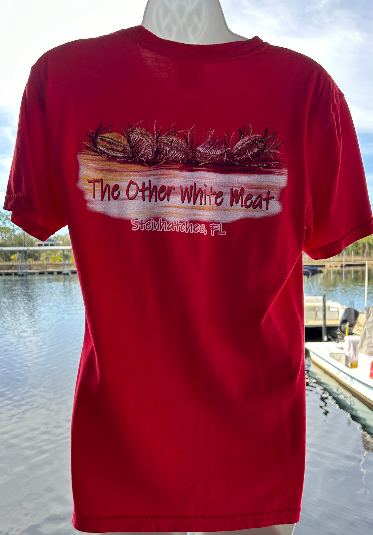 Comfort Colors “The Other White Meat” Steinhatchee Florida TShirt